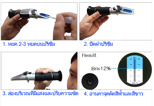 Refractometer read